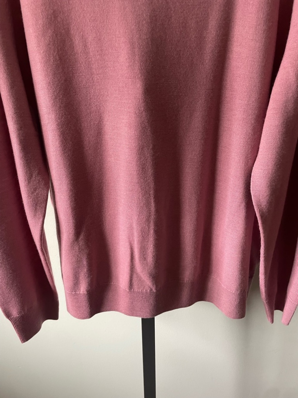 Hudson North 100% Merino Wool Sweater Pink Mens Size XXL - Picture 5 of 8